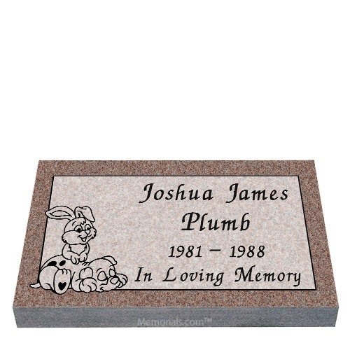 Best Friend Infant Granite Grave Marker