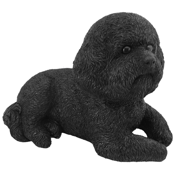 Bichon Frise Shadow Cast Dog Urn