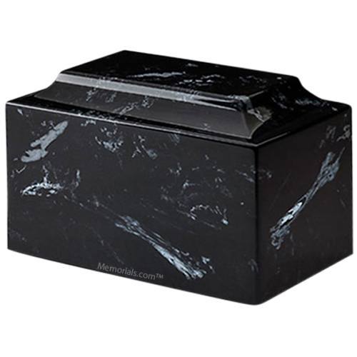 Black and White Marble Urns