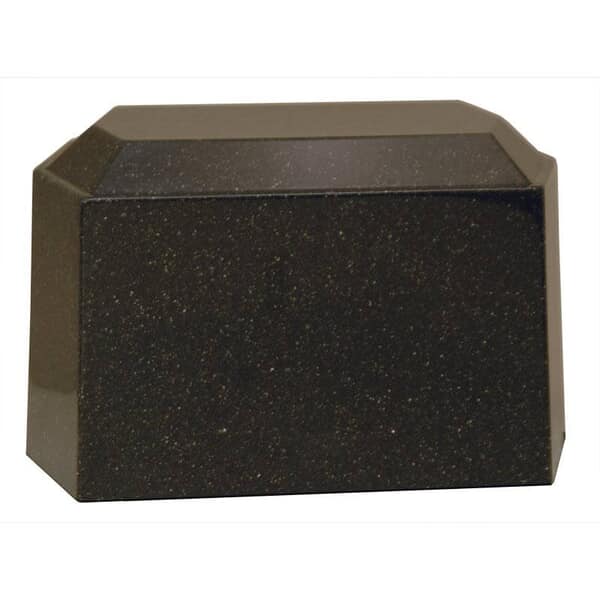 Black Granite Cultured Cremation Urn