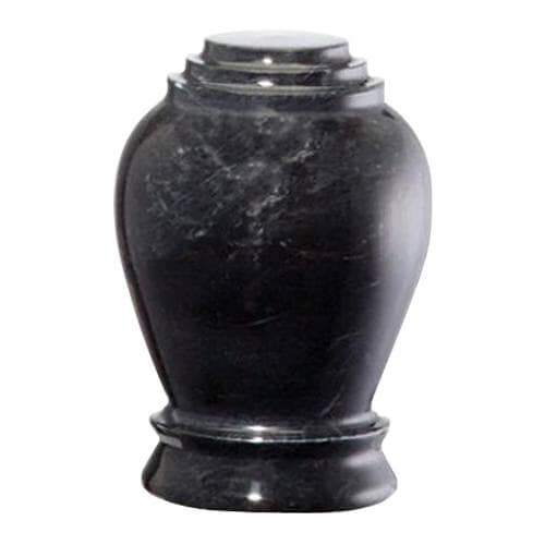 Black Marble Keepsake Urn