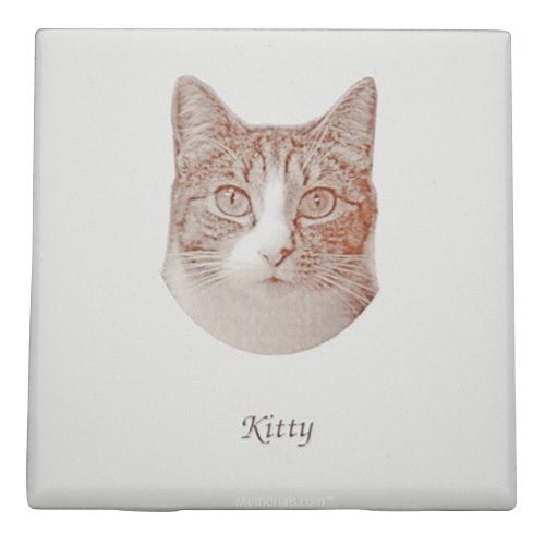 Antique Photo Memorial Pet Tile