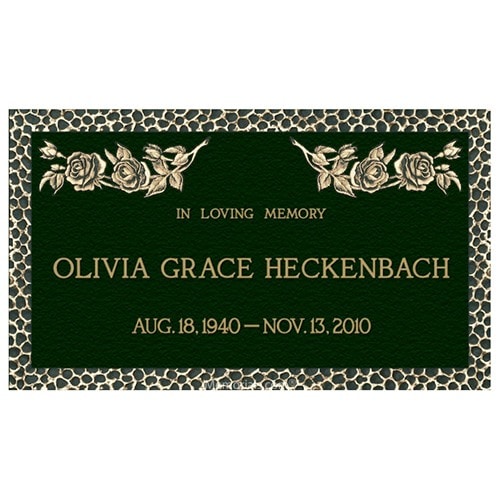 Blooming Spring Bronze Plaques