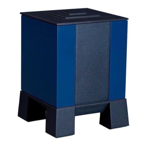 Blue & Black Children Cremation Urn