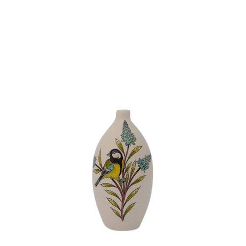 Blue Bonnet Bird Keepsake Urn