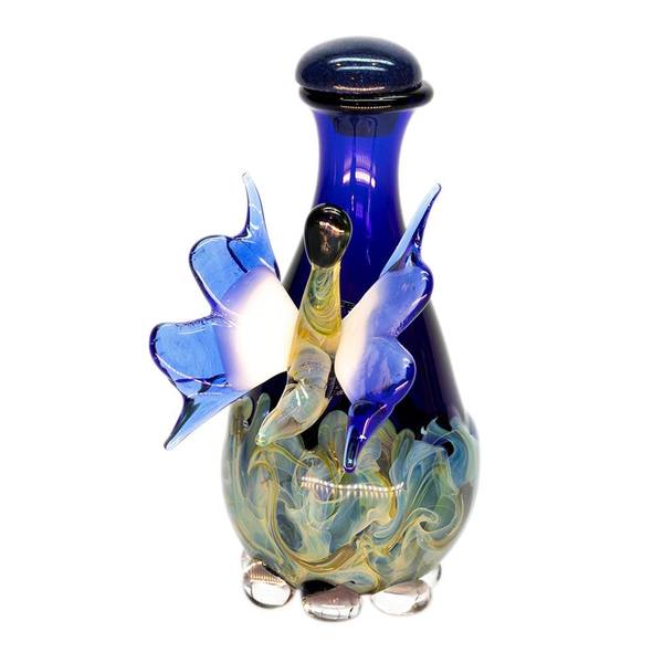 Blue Butterfly Tear Bottle