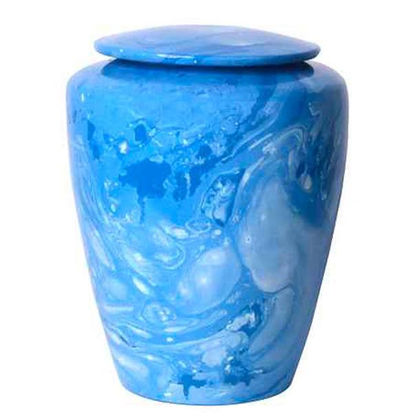 Blue damselfly Ceramic Urns