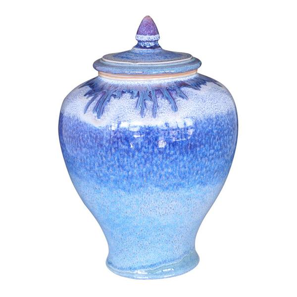 Blue Dreams Ceramic Urn