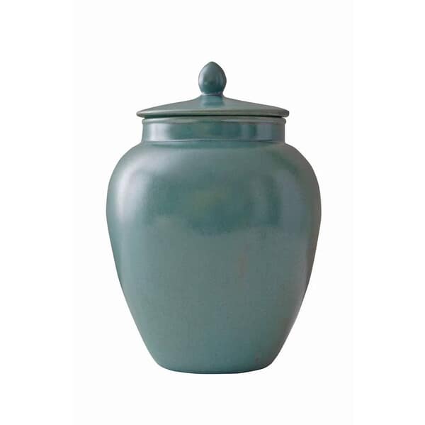 Blue Fog Ceramic Cremation Urn