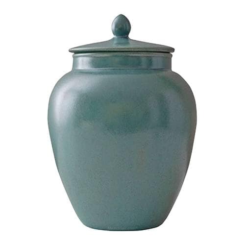Blue Fog Ceramic Cremation Urn
