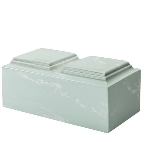 Blue Lagoon Cultured Marble Companion Urn