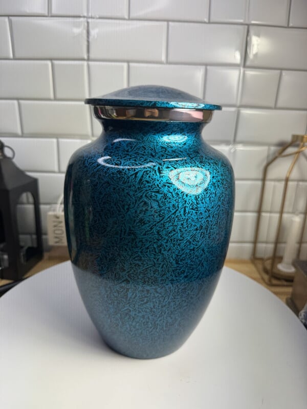 Blue Ocean Cremation Urn