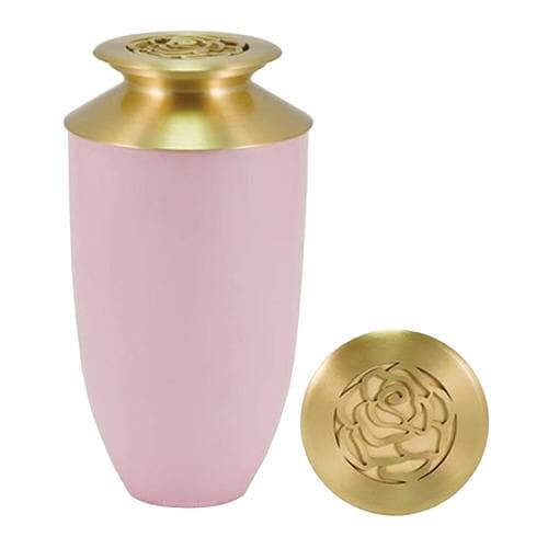 Blush Rose Cremation Urn