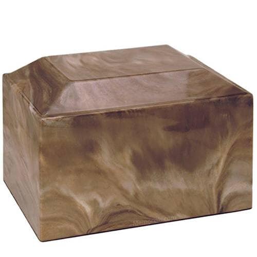 Boho Aura Cultured Marble Urn Boho Aura Cultured Marble Urn