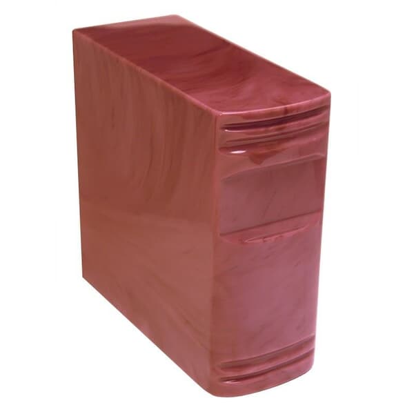Book of Roseate Cultured Cremation Urn
