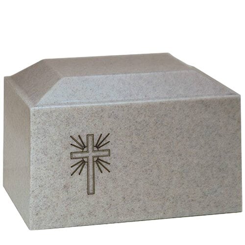 Brilliant Cross Cultured Cremation Urn