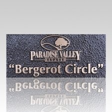 Bronze Plaque