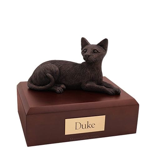 Bronze Siamese Medium Cat Urn Bronze Siamese Medium Cat Urn