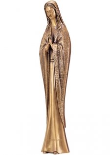 Mary in Prayer Bronze Statues