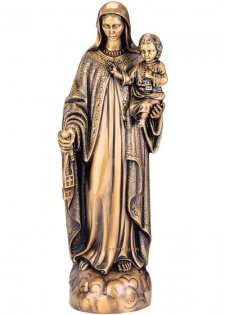 Virgin Mary Bronze Statues