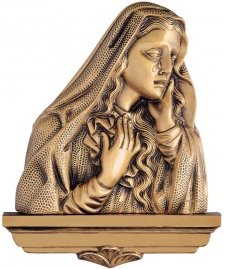 Lost Mary Wall Bronze Statues