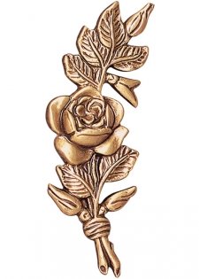 Roses Wall Bronze Statues