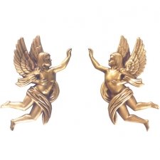 Angels Wall Bronze Statues