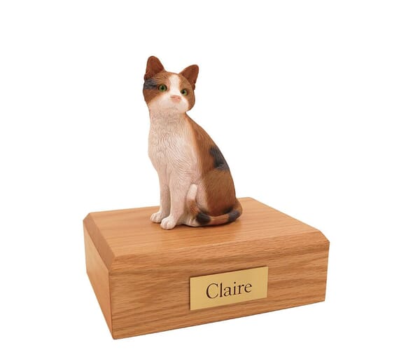 Calico Cat Cremation Urns