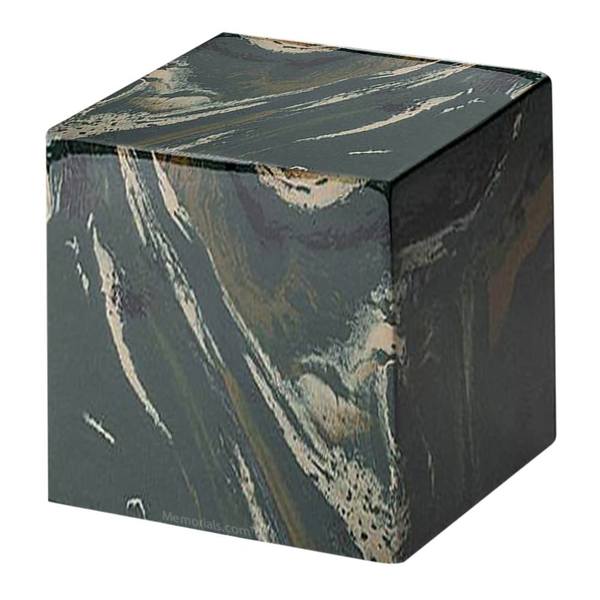Camo Cube Keepsake Cremation Urn