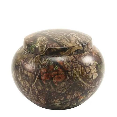 Camo Medium Metal Urn