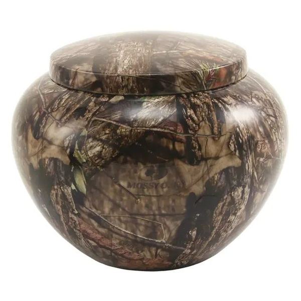 Camo Metal Pet Urns