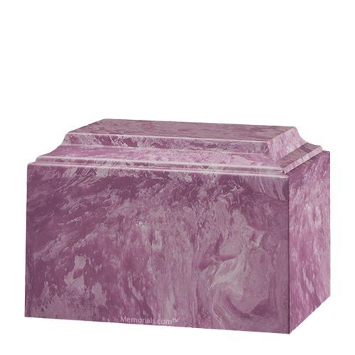 Carnation Cultured Marble Mini Urn