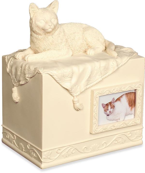 Cat Paw Print Urn