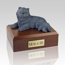 Persian Grey Cat Cremation Urns