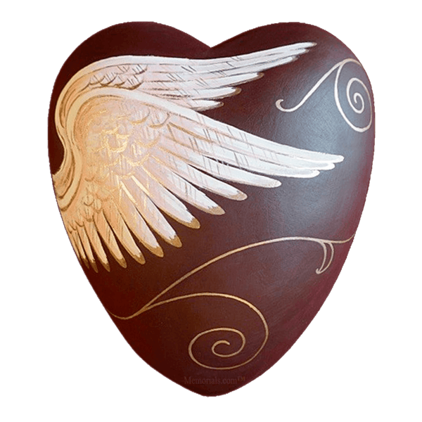 Celestial Ceramic Heart Urns