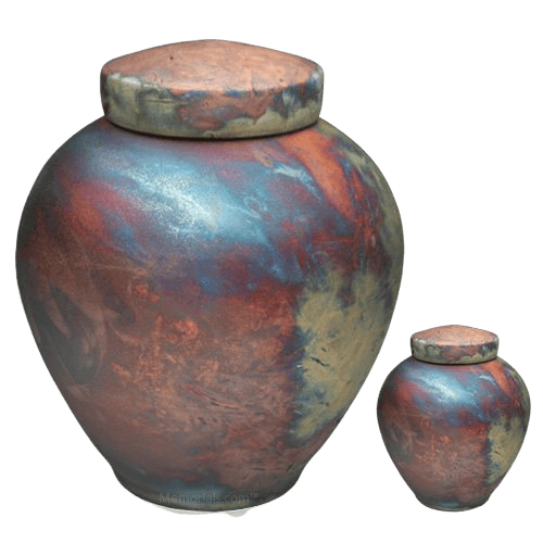 InterRoll Raku Cremation Urns