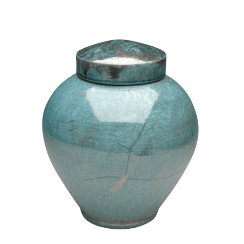 Padoga Raku Medium Cremation Urn