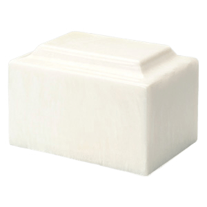 Celtic Cross Pearl Onyx Marble Urn
