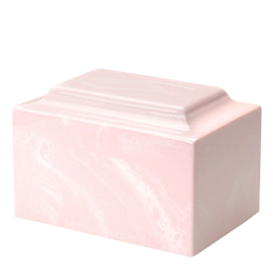 Celtic Cross Pink Marble Urn