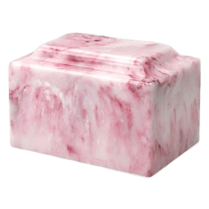 Celtic Cross Ruby Onyx Marble Urn