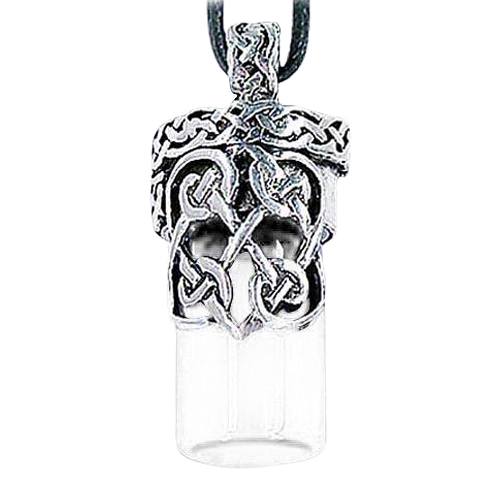 Celtic Cremation Necklace Urn