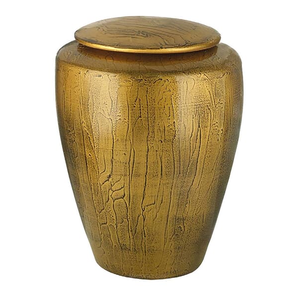 Chantique Gold Ceramic Cremation Urn
