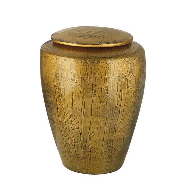 Chantique Gold Medium Ceramic Cremation Urn