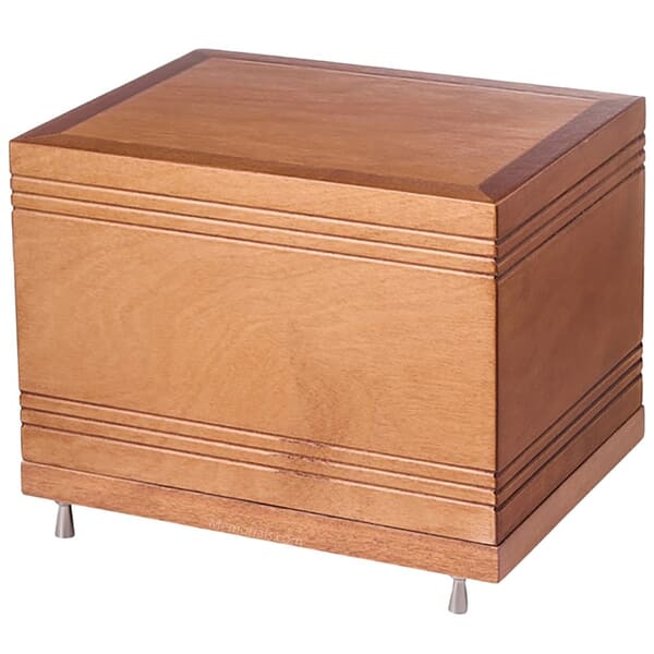 Charming Classic Wooden Funeral Urn Charming Classic Wooden Funeral Urn