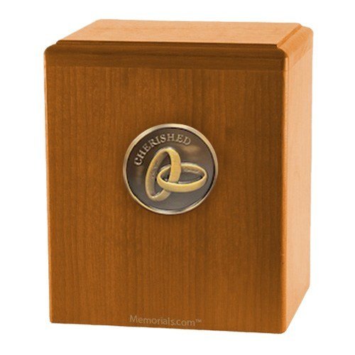 Cherished Oak Urn