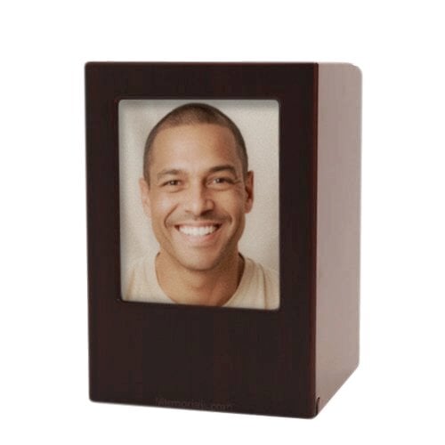 Cherry Eternity Medium Photo Wood Urn