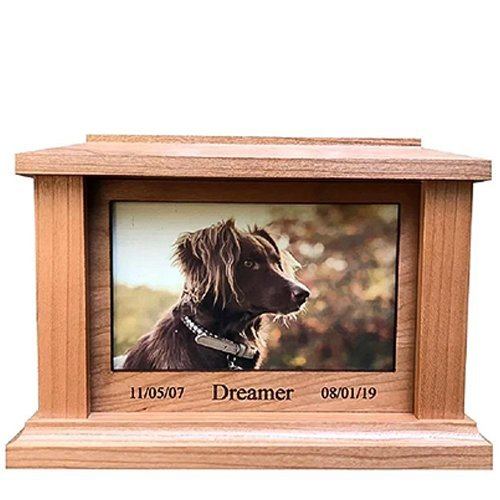 Cherry Lasting Love Picture Pet Urns