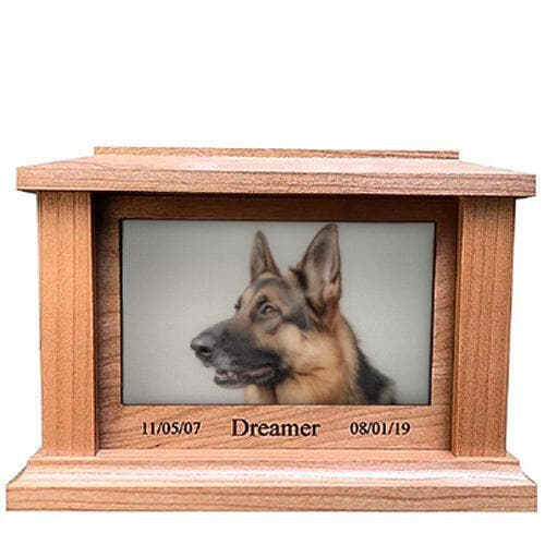 Cherry Lasting Love Picture Pet Urns