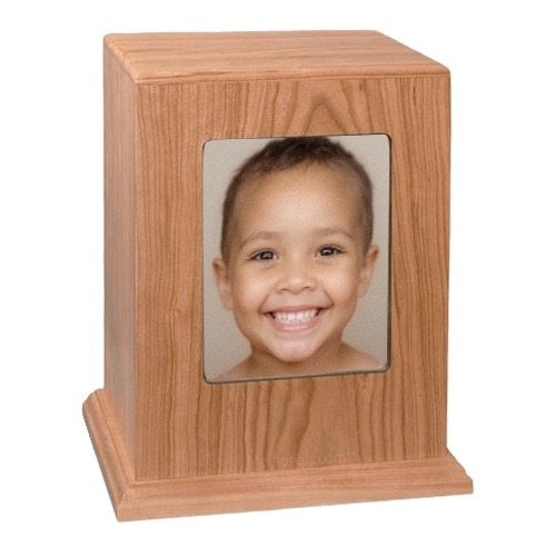 Cherry Picture Child Cremation Urn