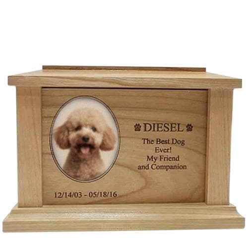 Cherry Picture Frame Pet Urns